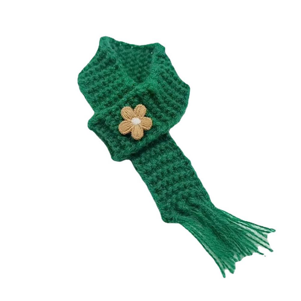 Dollhouse Miniature Knitting Scarf Ornament DIY Dolls Clothing Accessories Dress Up for Birthday Gift