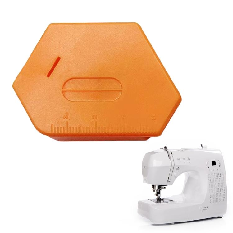 2Pieces ABS Magnetic Seam Guide with Scale Sewing Machine Flat Car Quilting Seam Guide Multilateral Magnetic Seam Guides