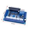 1pc Engraving Machine CNC 5 Direction Stepper Motor Driver Interface Board With Data Cable For Industrial Use