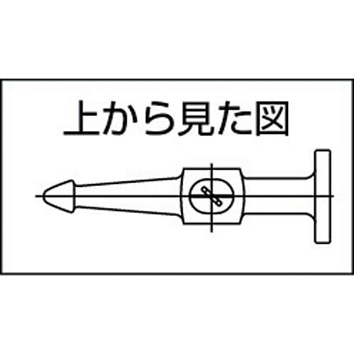 TRUSCO Sheet Metal Hammer Round Flat X Spear Type TSM-166