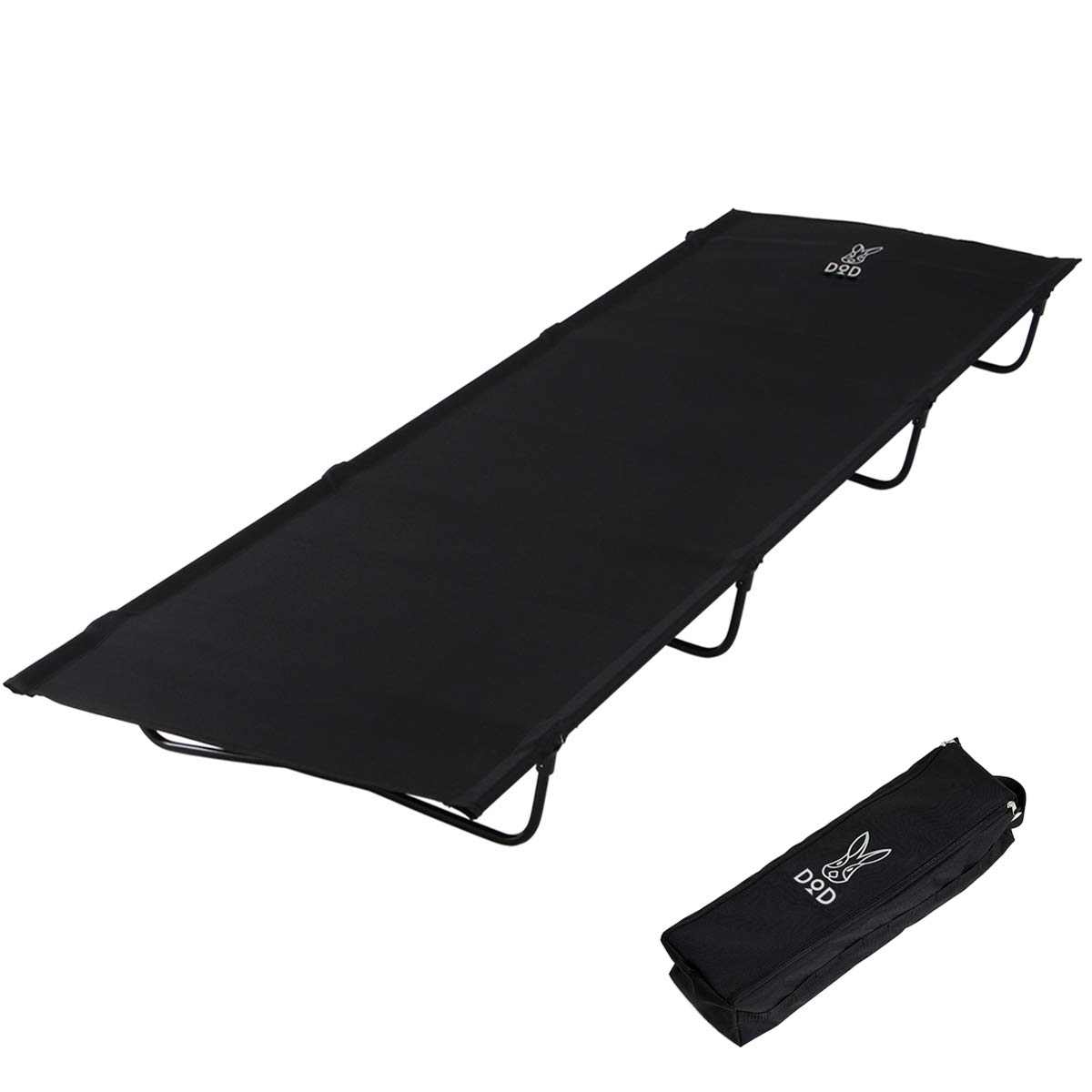 Легкая кровать DOD, которая также подходит для Black W183 x D72 x Bag-in-bed, сумка, туристическая, CB1-510K (ок.) Высота 15,5 см