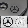 1PCS 7cm Metal Car Engine Emblem Hood Engine Decal for Mercedes Benz A B C E S Class GLE CLA GLA GLC GL ML Car Ornaments BJ1