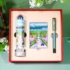 Jiangnan Wasserstadt Treibsand Magnet Puzzle Stift Set - Altstadt Souvenir
