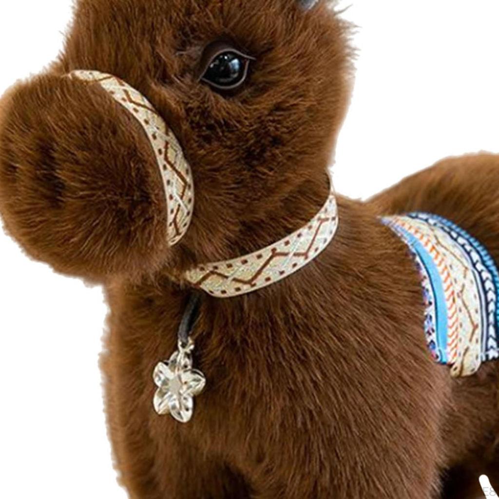 Horse Cuddly Toy Rag Doll Collectible Made of Durable . A Special Keepsake for Children's Rooms,