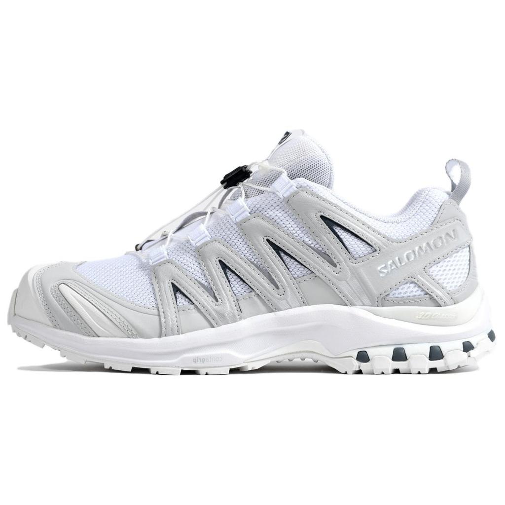 Salomon XA Pro 3D White Grey Violet Unisex Sneakers Footwear-Silver L47577700