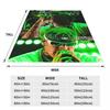 F-Feid Ferxxos Flannel Blankets Quality Warm Soft Colombian Singer Throw Blanket Spring Travel Chair Sofa Bed Funny Bedspread