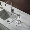 Wasserhahn-Umschaltventil Silber Über-Theke Wasserfilterkopf Schreibtisch-Wasserhahn Umschalter Wasserspender Für Badezimmer Küche