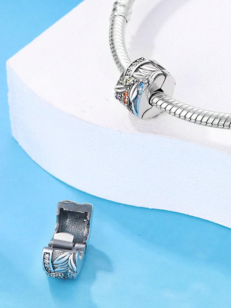 Charms Plata Fritillaria Snowflake Beads Charm Copper Plated Fit Copperoriginal Bracelet For Jewelry Making Diy Charm