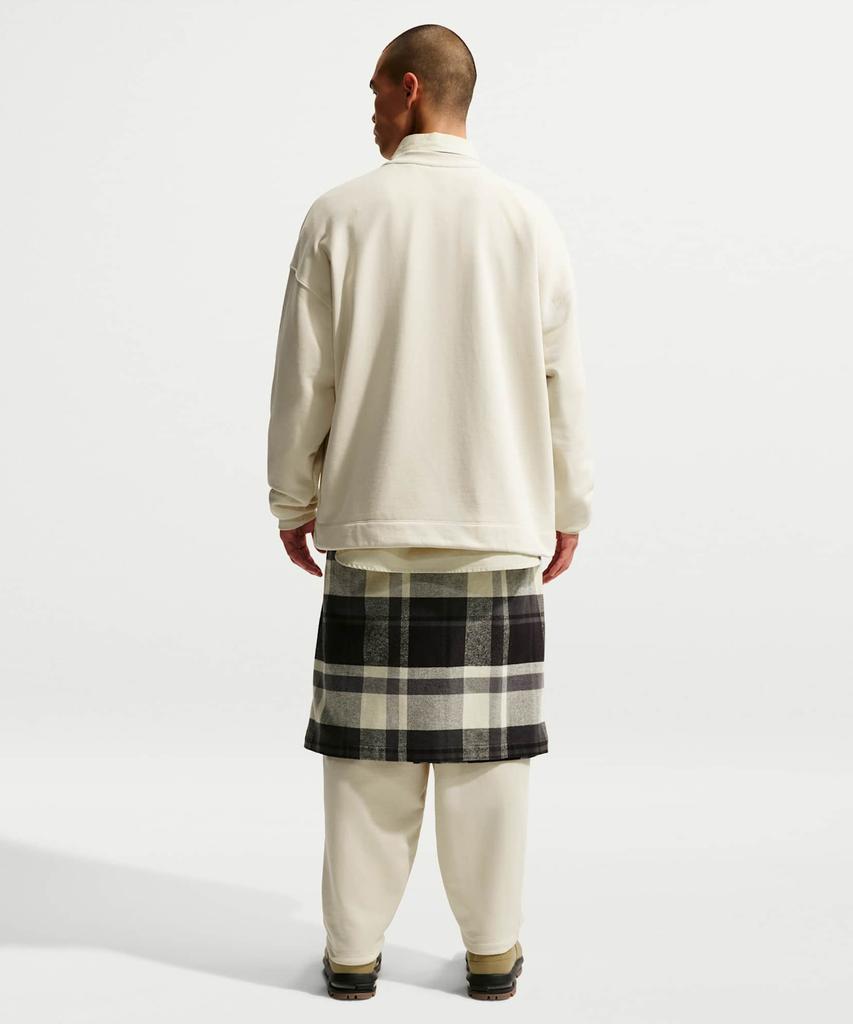 Nike Sportswear Club Oversized French Terry Pants M - Light Khaki:White / If0722-229