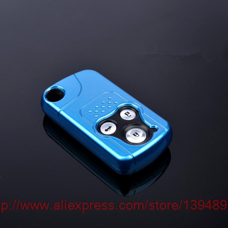 

Сумка для ключей из АБС-пластика/крышка для ключей/футляр для ключей, подходит для Honda CR-V Odyssey Crosstour SPIRIOR Civic синий