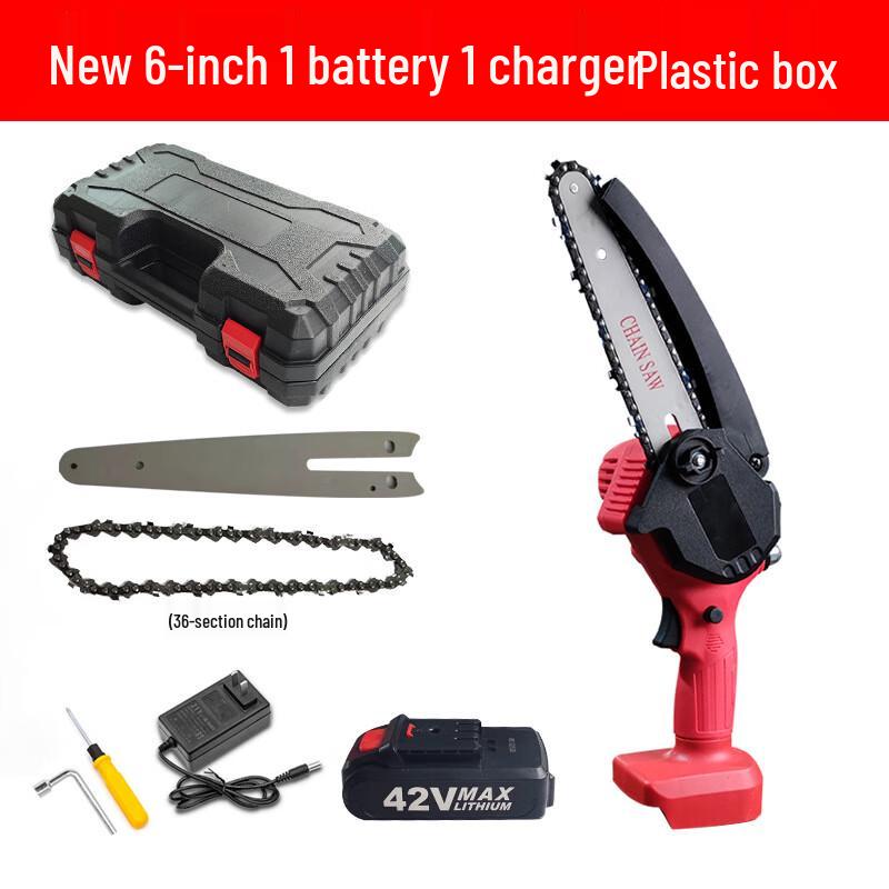 

Lán Mò 6-inch Cordless Mini Electric Chainsaw CN plug (adapter included)