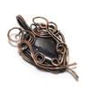 Sugilite Pendant Gemstone Handmade Jewelry, 999 Copper Wire Wrapped Pendant, Gift For Wife Jewelry