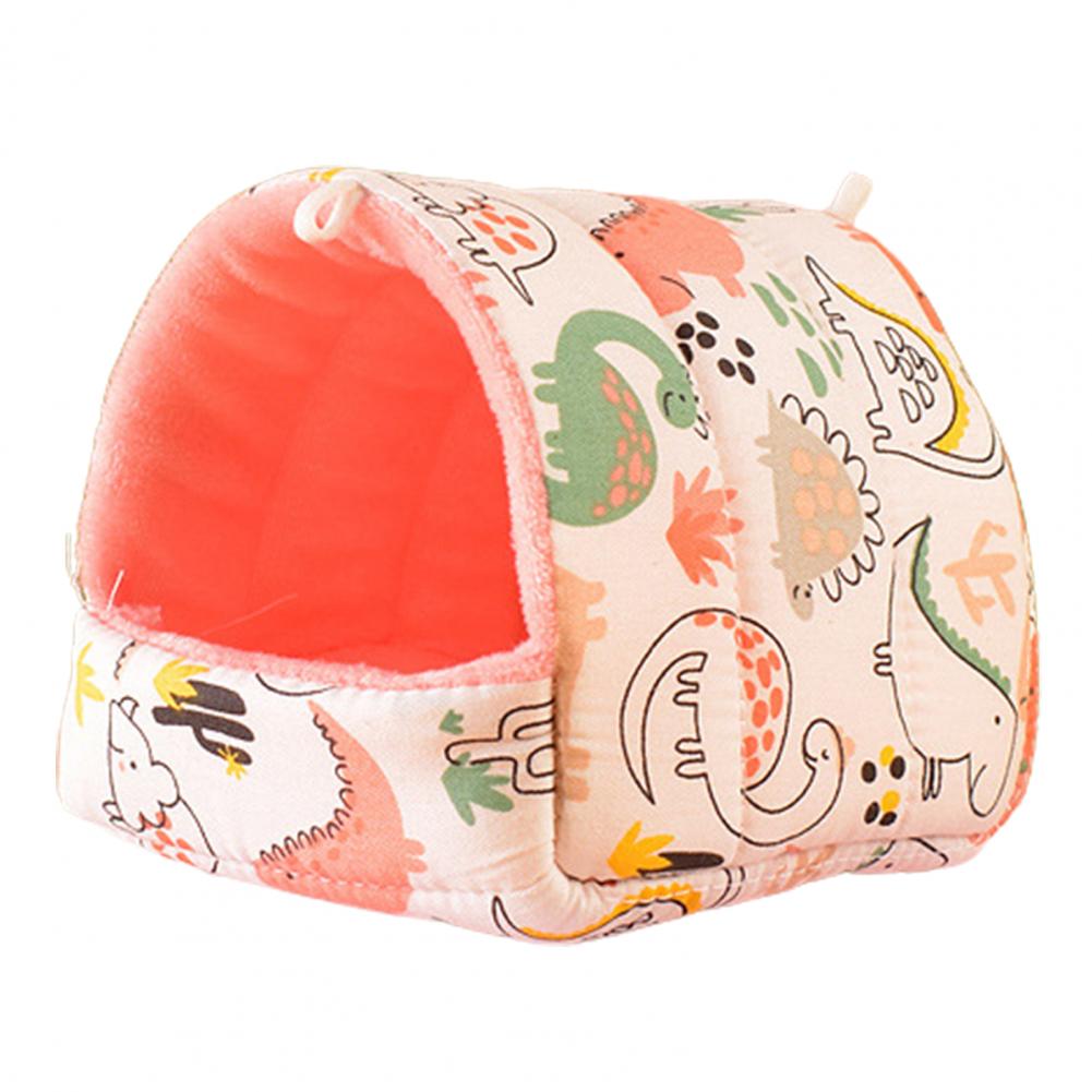 Hamster House Guinea Pig Nest Small Animal Sleeping Bed Winter Warm Cotton Mat Soft Rodent Guinea Pig Rat Squirrel Bed Cages