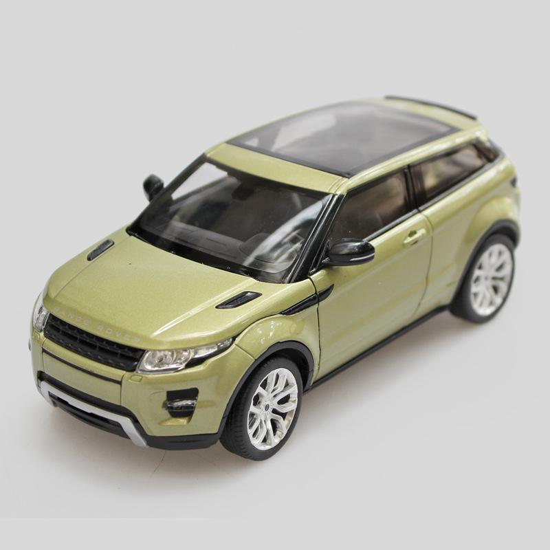 

FX Вилли 1:24 Коллекция моделей игрушечных автомобилей Land Rover Evoque из сплава зелёный