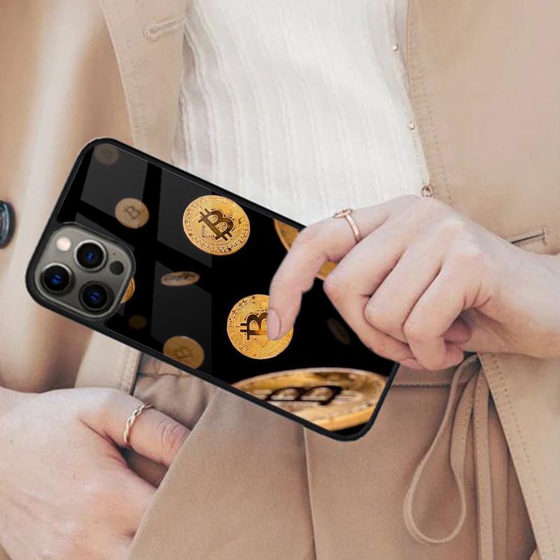 

Bitcoin to the Moon Astronaut BTC Magnetic Phone Case For APPLE iPhone 17 Air 16 14 13 12 Pro Max 15 Plus Wireless MagSafe Cover iPhone 13mini