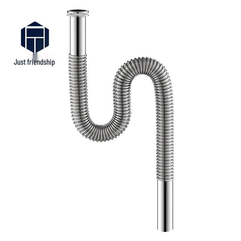 Zhengqiyi LLT-1 Stainless Steel Basin Drain Pipe 1 Meter Length