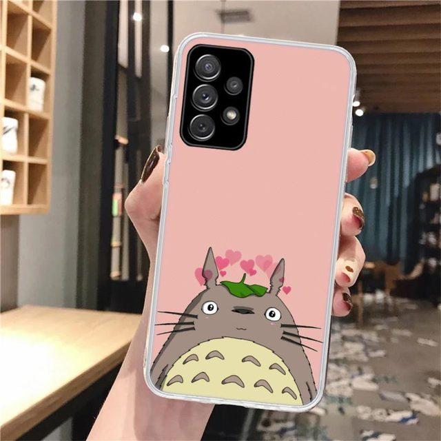 

Мягкий чехол для телефона Totoro Studio Ghibli с аниме для Samsung Galaxy A52 A53 A12 A13 A22 A23 A32 A33 A72 A73 5g A02s A03s A50s с узором Samsung A13 5G