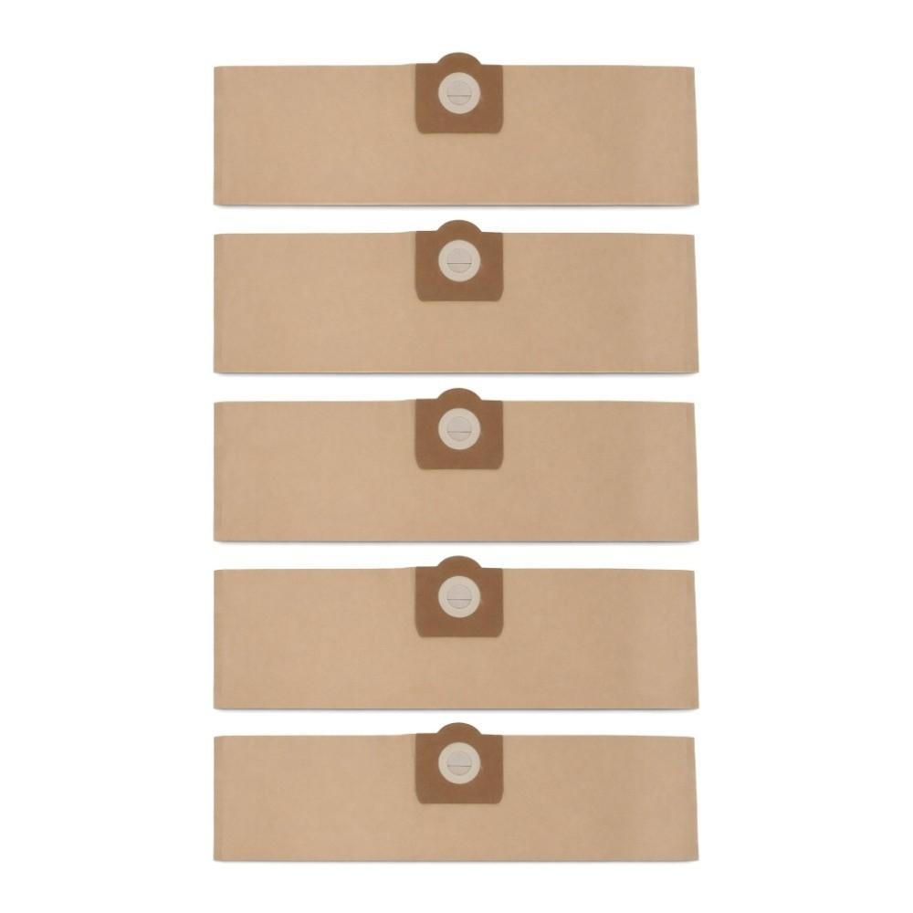 5PCS Hygienic Vacuum Dust Collection Bag for Karcher WD3 MV3 6.959-130 Floor Cleaning