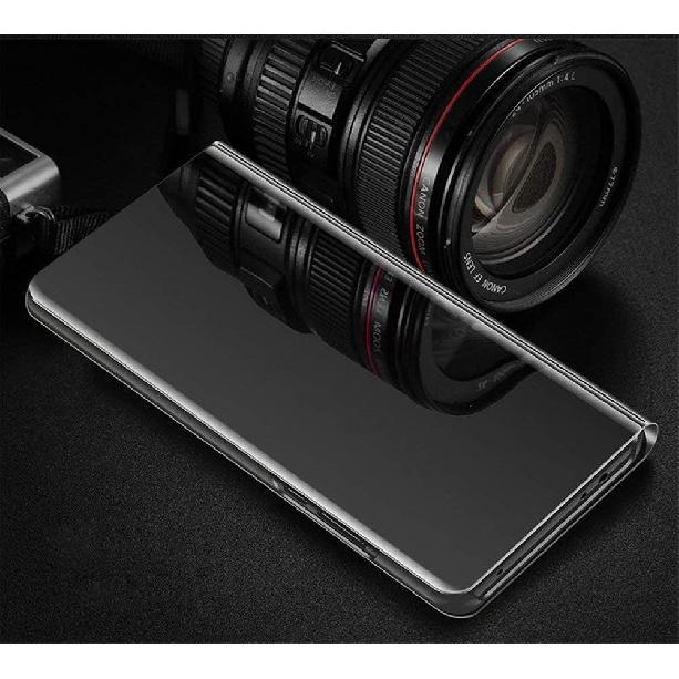 Samsung Note 9 Case, Mirror Design Clear View Flip Bookstyle Luxury Protecter Shell with Kickstand Case Cover for Samsung Galaxy Note 9 (2018). Flip
