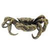 Brass Crafts Crab Ornaments Solid Animal Tea Pet Creative Crab Miniatures  Decoration Accessories