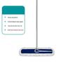 Langxi Flat Dust Mop with Stainless Steel Handle