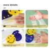 Yessel Thickened Vest Smiley Face Bag, 5 Mil Thickness, 26*42cm, 100 Pieces, Plastic Bags, Vest-Style Takeout Packaging Bags
