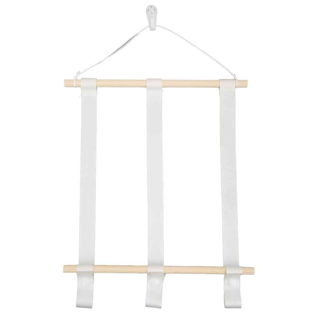 Dřevěný držák na mašle Dub Polyester Jednoduchý styl Pevný Odolný Široce používaný Držák na mašle do vlasů pro