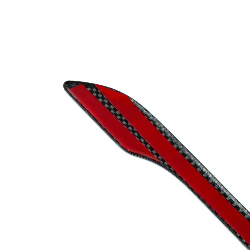 For Tesla Model Y LAUNCH/Juniper/3/3+ Highland 2025 Door Handle Sticker Trim Cover 100% Real Carbon Fiber Decoration