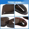 2PCS Taillights Smoked Tint Light Lamp Covers for Toyot@ FJ Cruiser 2007-2021, ABS Material Car Lights Guard Cover Trim Exterior Accessories,