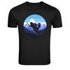 Snowmobile Mountain Winter Sport Graphic T Shirt