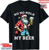 Funny Santa With Sunglasses And Beer Christmas In July T-Shirt, Unisex Tee Unisex T-Shirt