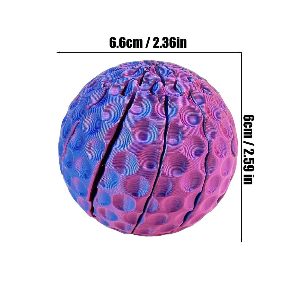 Fidget Ball Portable Twistable Ball Rotating Fidget Toy For Teens Adults Home Office School Work Study Travel Relaxation Play