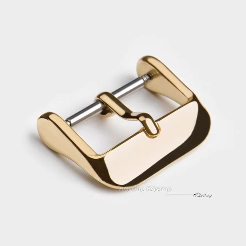 Fibbia per Orologio in Acciaio Inossidabile Fibbia di Ricambio Fibbia Metallica per Cinturino in Silicone con Strumento 14mm 16mm 18mm 20mm 22mm