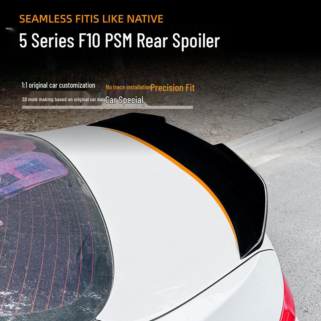 BMW 5 Series F10 Rear Spoiler Diffuser (2011-2017) - Exterior Modification Accessory