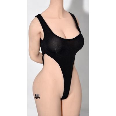 Accessories for 1/6 figures/Suitable TBLeague Body GS Style Black Sexy High Level Leotard Beautiful Female Swimsuit (body and Head TOYBARJAPAN
