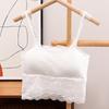 New Underwear Women's Small Breasts Gather and Top Support Sexy Lace Beautiful Back Bra Without Steel Ring Adjustable Sling Tube Top Cover