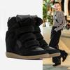 High-Top-Schuhe für Damen, Neue Damen-Schuhe mit interner Erhöhung, Vielseitige atmungsaktive Freizeitschuhe, Sportschuhe