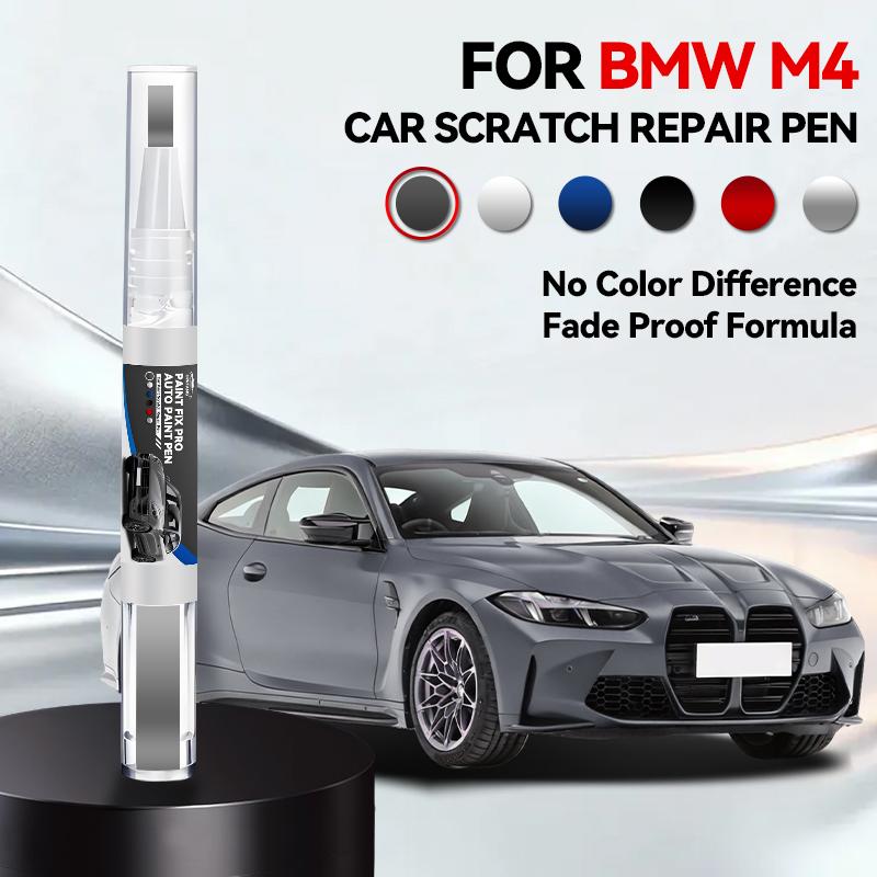 

For BMW M4 Car Paint Repair Pen Touch Up Scratch Remover DIY Auto Accessories Black 475 Blue P5T Gray B39 Orange Gray C4W White
