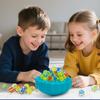 Kid Marbles Balance Board Game Wobble Marble Stacking Challenge Social Game Logical Thinking Indoor Interactive Tabletop Toy