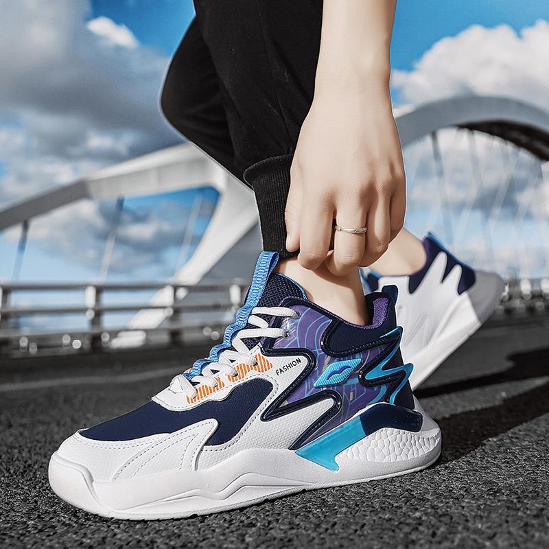 New Men's Casual Sneakers Outdoor Fashion for Autumn and Winter Non Slip Wear Resistant and Versatile Outdoor Running Shoes