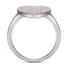 Lindon Classic 925 Sterling Silver Zircon Ring Dame Smykker Bryllupsløfte Party Gift