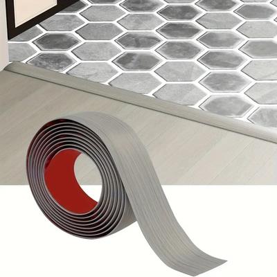 1PC 39.37/118.1inch Self-adhesive Floor Cover Strips Carpet Edge Trim Strip Transition Door Threshold Gaps Door Bottom Sealin