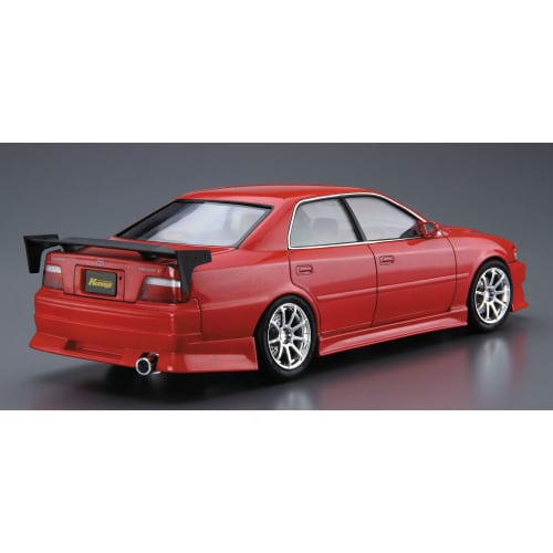 Aoshima Bunka Kyozai 1/24 Scale The Tuned Car Series No. 16 Toyota Kunny'z JZX100 Chaser Tourer V 1998 Plastic Model