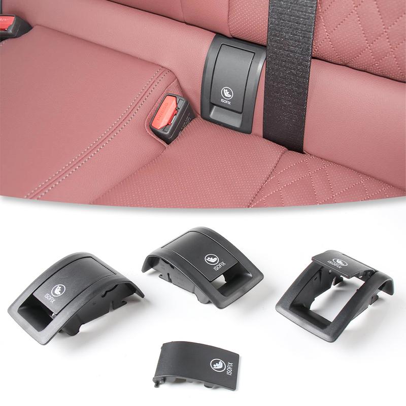 Car Rear Child Seat Anchor Safety ISOFIX Cover Restraint Accessories For BMW 3 Series G20 G21 G28 G80 -2024 Interior Parts