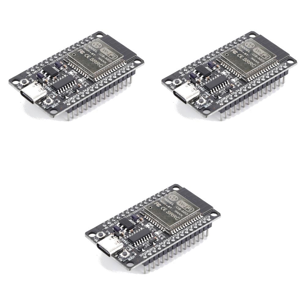 1-10Pcs ESP32 WROOM-32D Development Board BT Wifi Wireless Module USB Type-C CH340C 30Pin Ultra-Low Power Consumption
