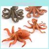 Lebendiges Oktopus-Meeresleben-Modell Kinderspielzeug für kognitive Erkennung und Spiel