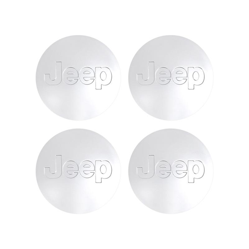 Pro Jeep 4 ks Kryt náboje kola auta Středová krytka disku Autopříslušenství Pro Jeep Grand Cherokee Wrangler JK Gladiator Compass Reneg