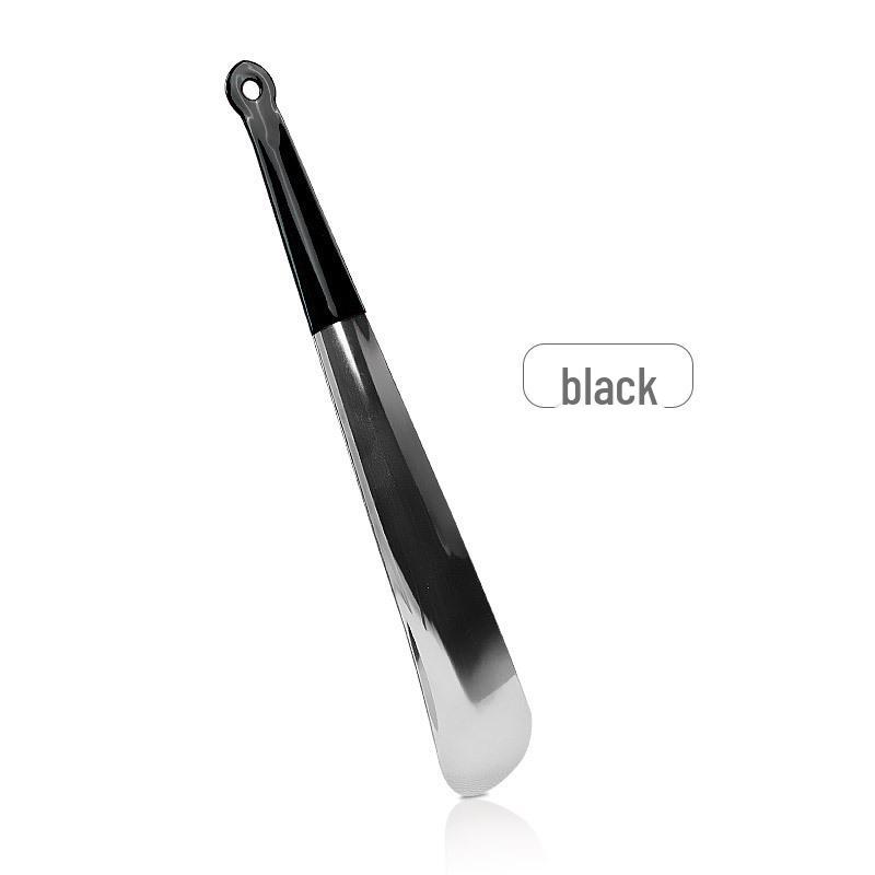 

30cm Stainless Steel Rubber Coated Shoe Horn for Easy Use by Elderly, Pregnant & Convenient For Minimal Bending