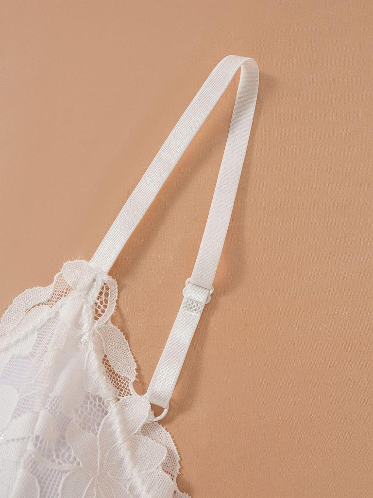 Damen Push-Up Spitzen-BH-Set - Anti-Hängebusen, Große Größen