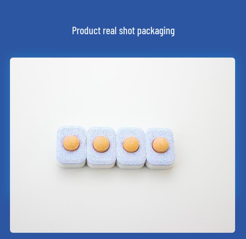 Three-in-One Dishwasher Tablets: Detergent, Water Softener, Oil Remover for Efficient Cleaning